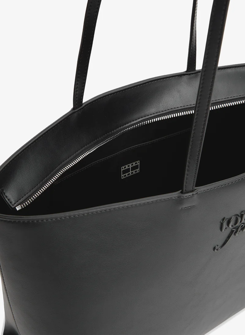 TOMMY JEANS  Essential Embossed Logo Tote Bag for Women | Best Price UAE